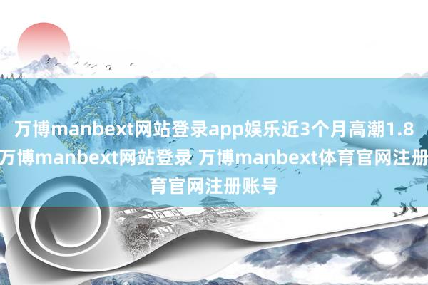 万博manbext网站登录app娱乐近3个月高潮1.87%-万博manbext网站登录 万博manbext体育官网注册账号